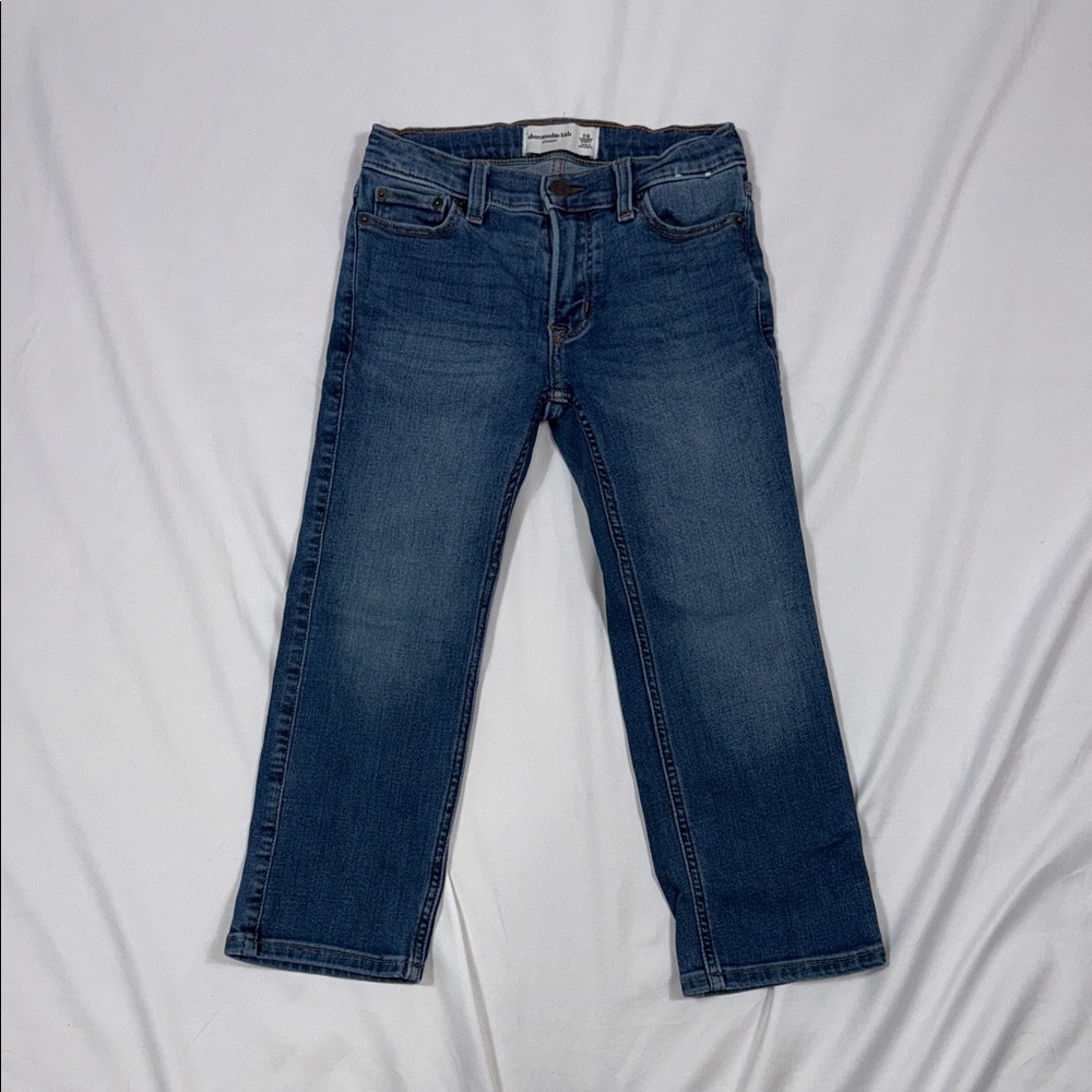 Abercrombie Kids Dark Blue Straight Jeans